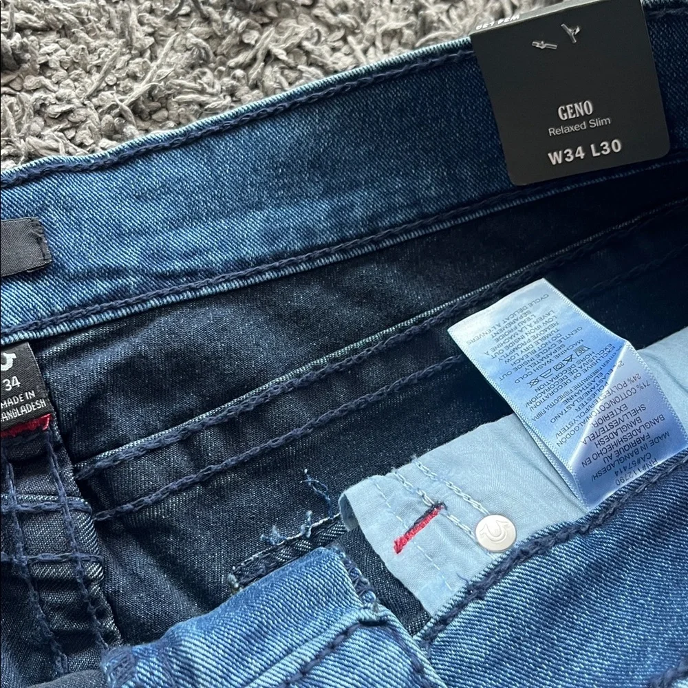 💙True Religion men’s  Light Blue Boot Cut Jeans